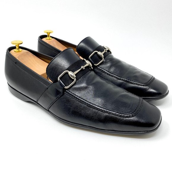 gucci loafers silver bit